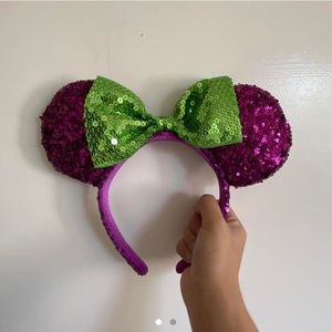 Official Disneyland Limited Edition Minnie Halloween Ears from 2015 💜